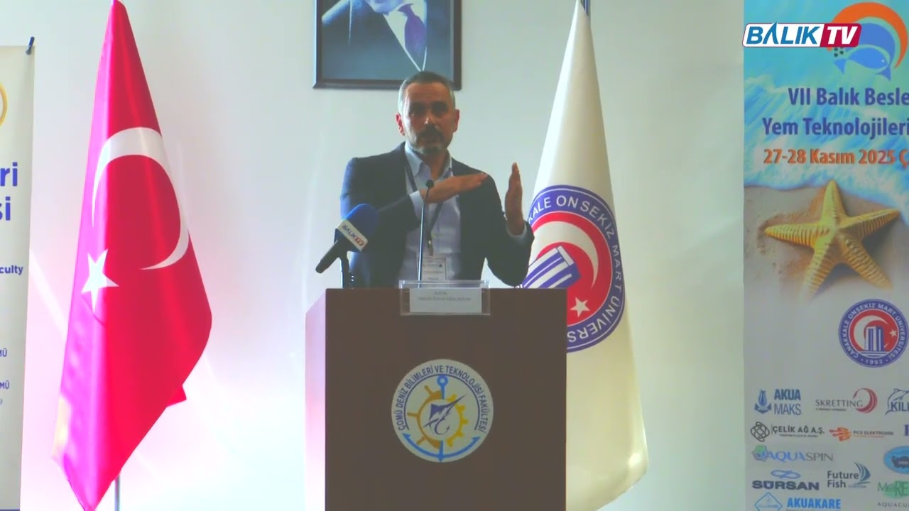 Sn. Tufan Eroldoğan Sunumu | ÇOMÜ VII. Balık Besleme ve Yem Teknolojileri Çalıştayı | Balık TV