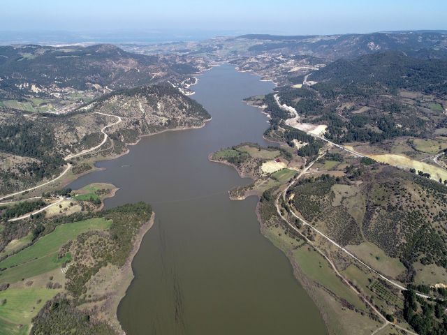 Çanakkale'nin içme suyunu karşılayan Atikhisar Barajı’nın doluluk oranı yüzde 73,5'e ulaştı