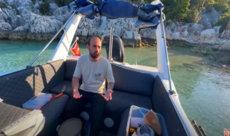 TEK BAŞINA DENİZDE 3 GÜN - TEKNEDE KAMP (4K)