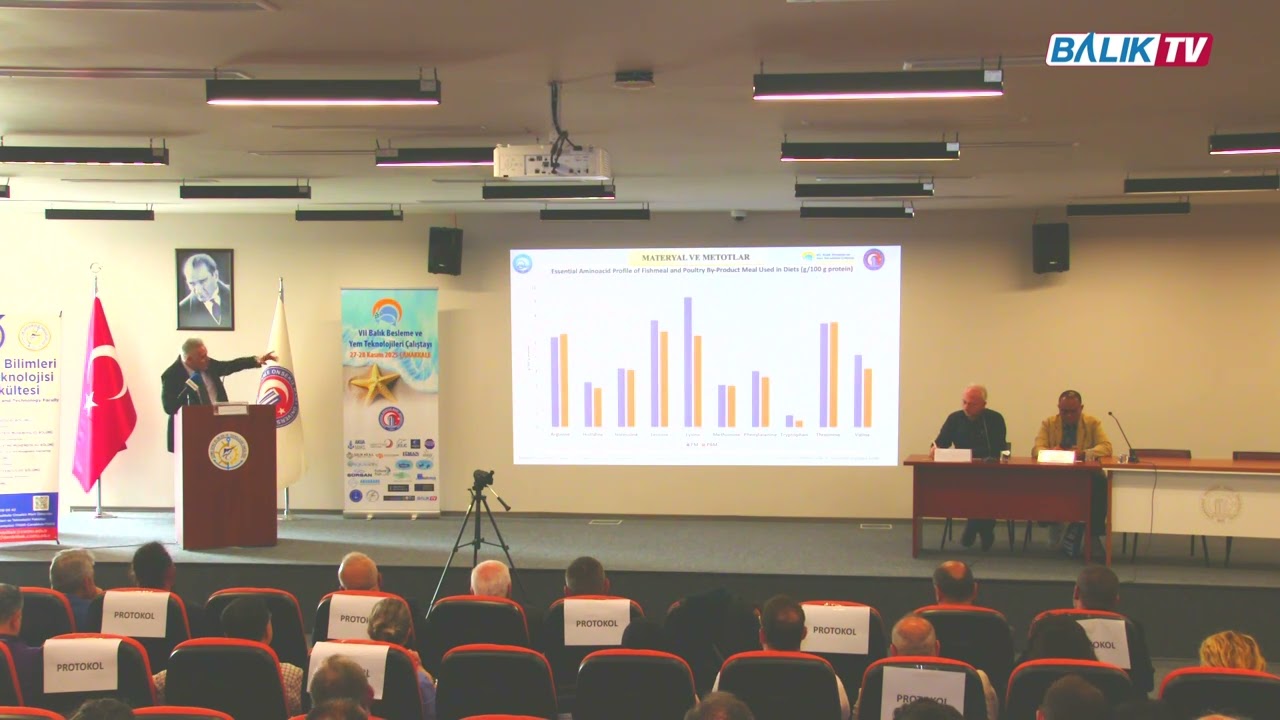 Sn. Mustafa Yıldız Sunumu | ÇOMÜ VII. Balık Besleme ve Yem Teknolojileri Çalıştayı | Balık TV