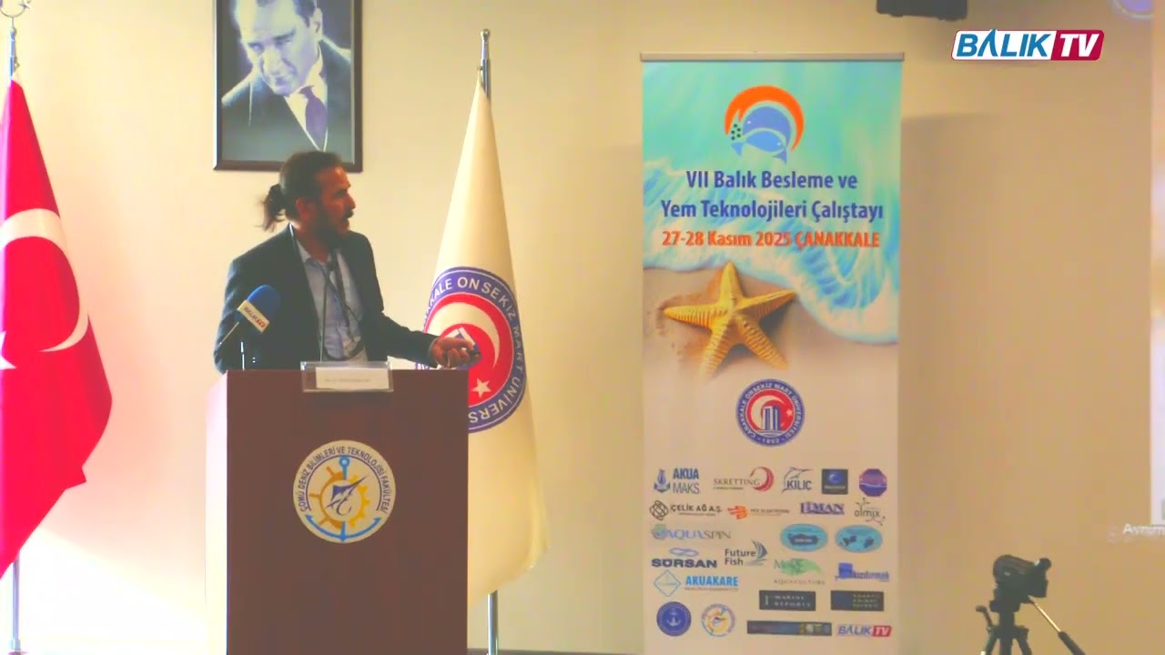 Sn. Prof. Dr. Hüseyin Sevgili Sunumu | ÇOMÜ VII. Balık Besleme ve Yem Teknolojileri Çalıştayı