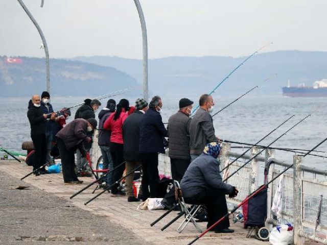 Kısıtlama sonrası Çanakkale'de İskele Coştu