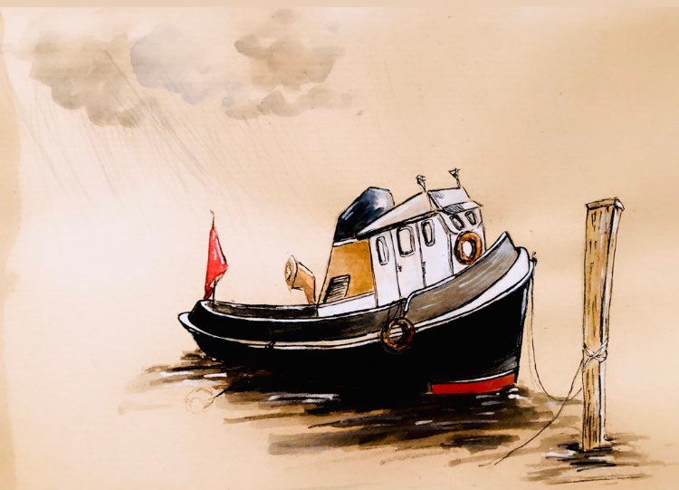 Deniz ve Balık tutkusunu kağıda yansıtanlar...