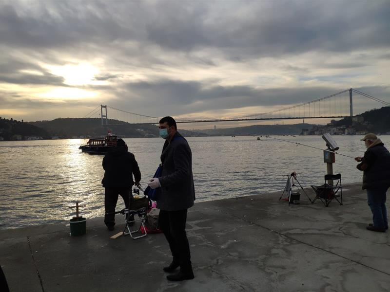 Sarıyer'de Amatör Olta Balıkçılarına Denetim