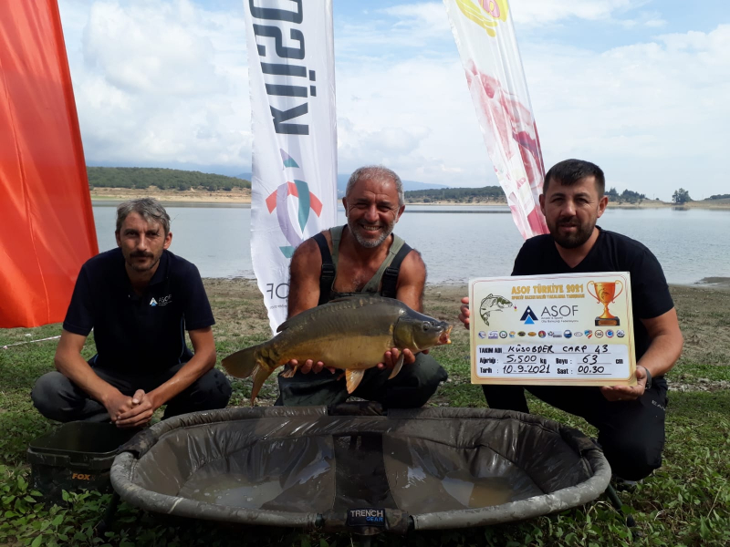 ASOF Carp Turkey 2021 Sportif Sazan Balığı Tutma Yarışması