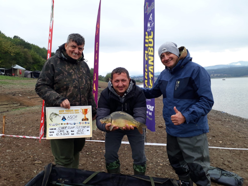 ASOF Carp Turkey 2021 Sportif Sazan Balığı Tutma Yarışması
