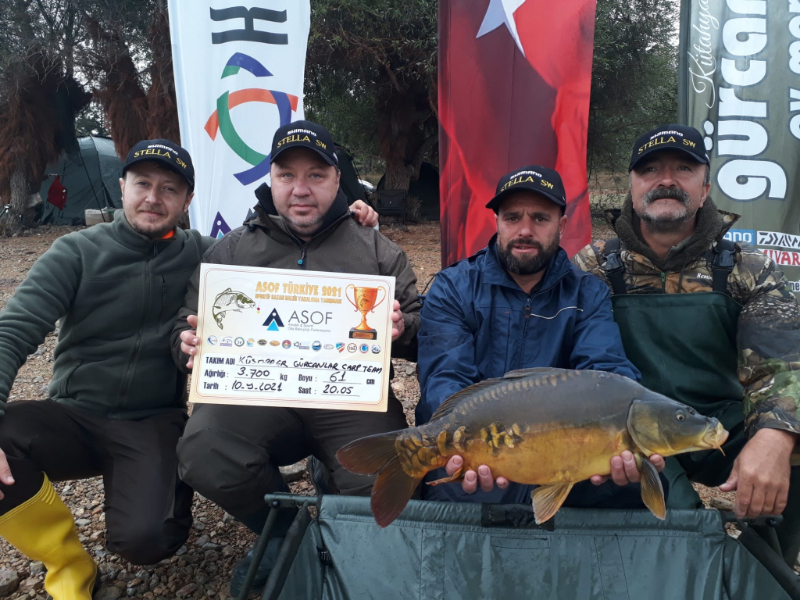 ASOF Carp Turkey 2021 Sportif Sazan Balığı Tutma Yarışması