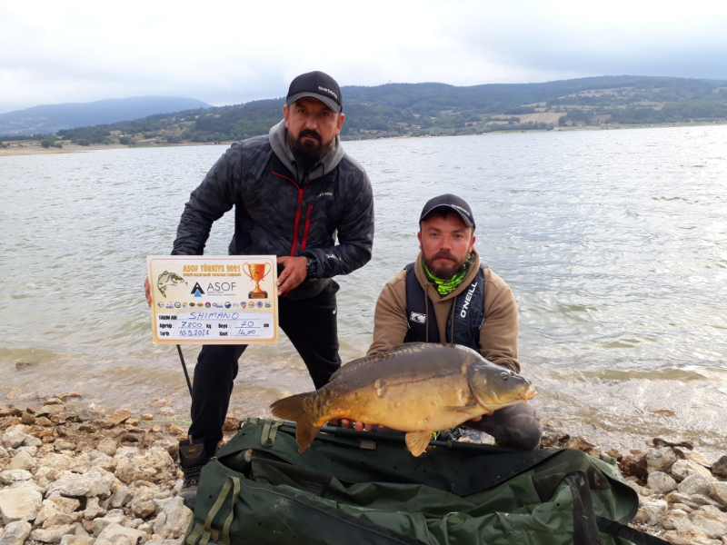 ASOF Carp Turkey 2021 Sportif Sazan Balığı Tutma Yarışması