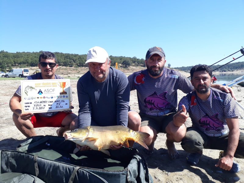 ASOF Carp Turkey 2021 Sportif Sazan Balığı Tutma Yarışması
