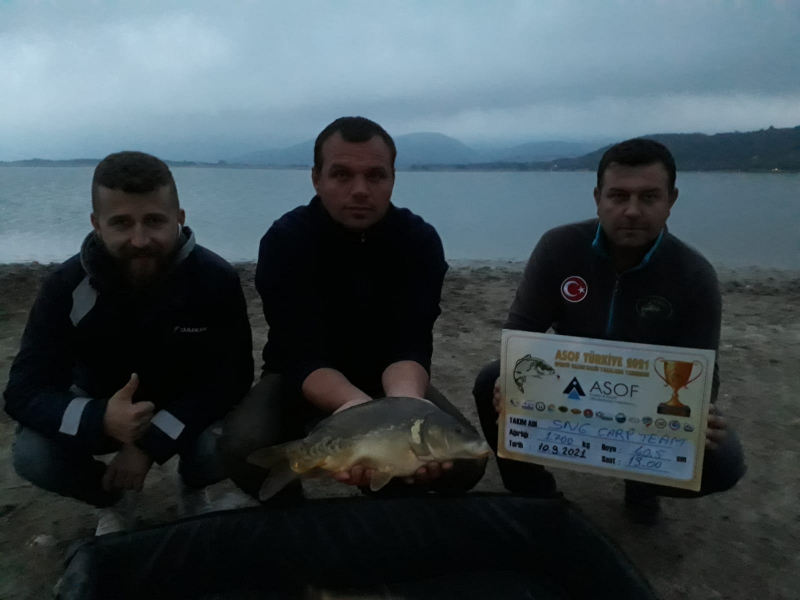ASOF Carp Turkey 2021 Sportif Sazan Balığı Tutma Yarışması