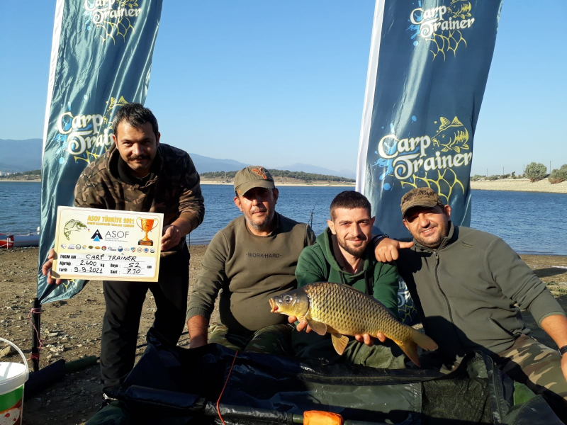 ASOF Carp Turkey 2021 Sportif Sazan Balığı Tutma Yarışması