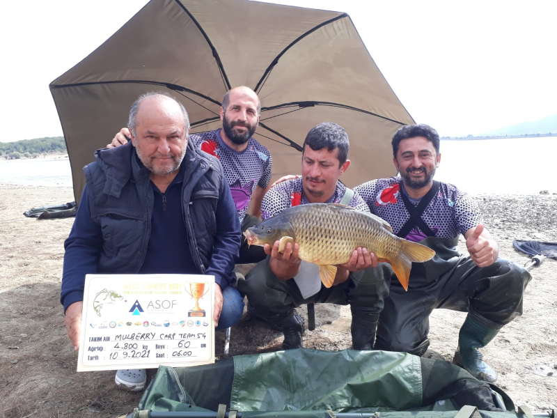 ASOF Carp Turkey 2021 Sportif Sazan Balığı Tutma Yarışması