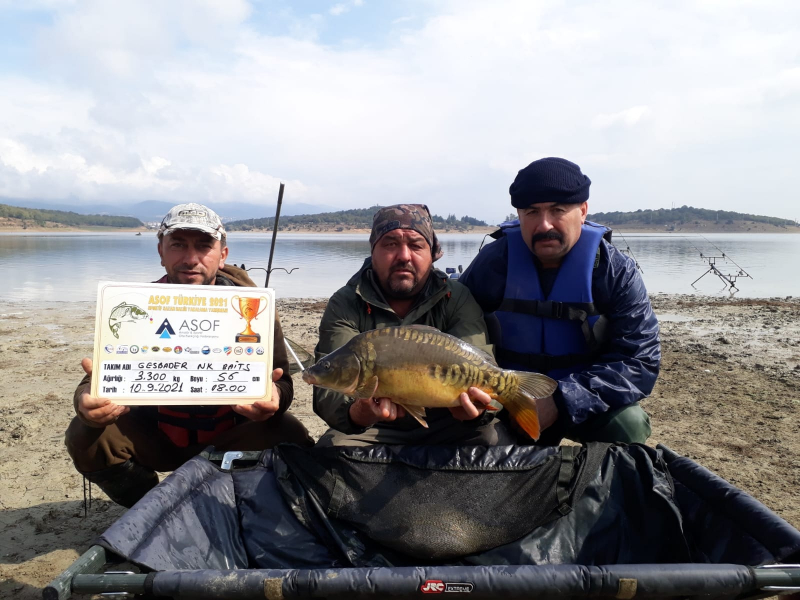 ASOF Carp Turkey 2021 Sportif Sazan Balığı Tutma Yarışması