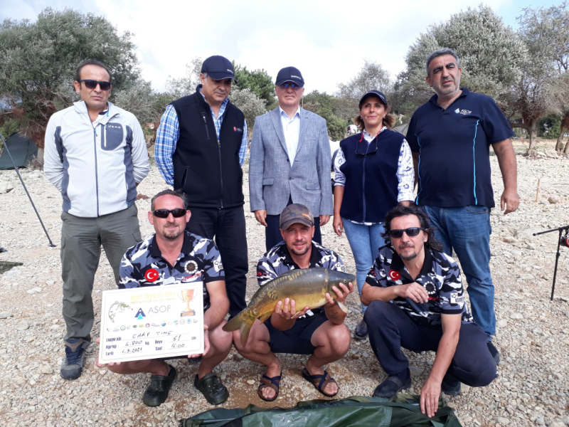 ASOF Carp Turkey 2021 Sportif Sazan Balığı Tutma Yarışması