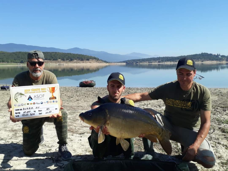 ASOF Carp Turkey 2021 Sportif Sazan Balığı Tutma Yarışması