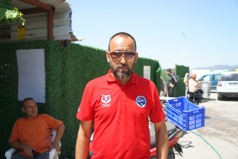 Zıpkınla Balık Avı Milli Takımı aday kadrosu denizde temizlik yaptı