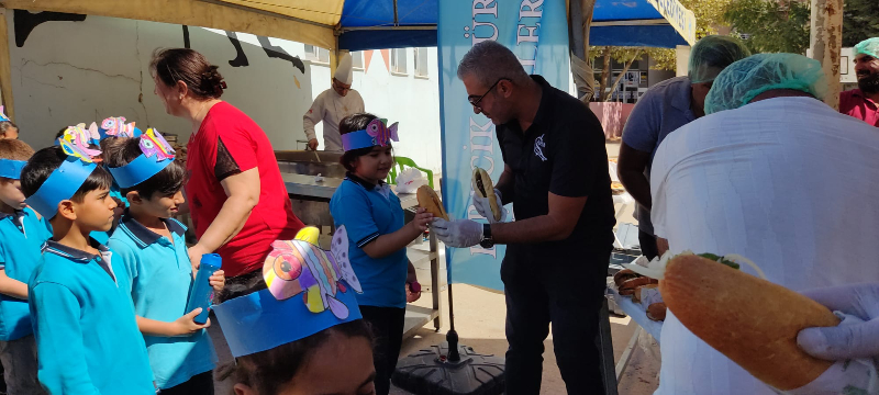 Türk Somonu Okullarda öğrencilerimizden tam not aldı