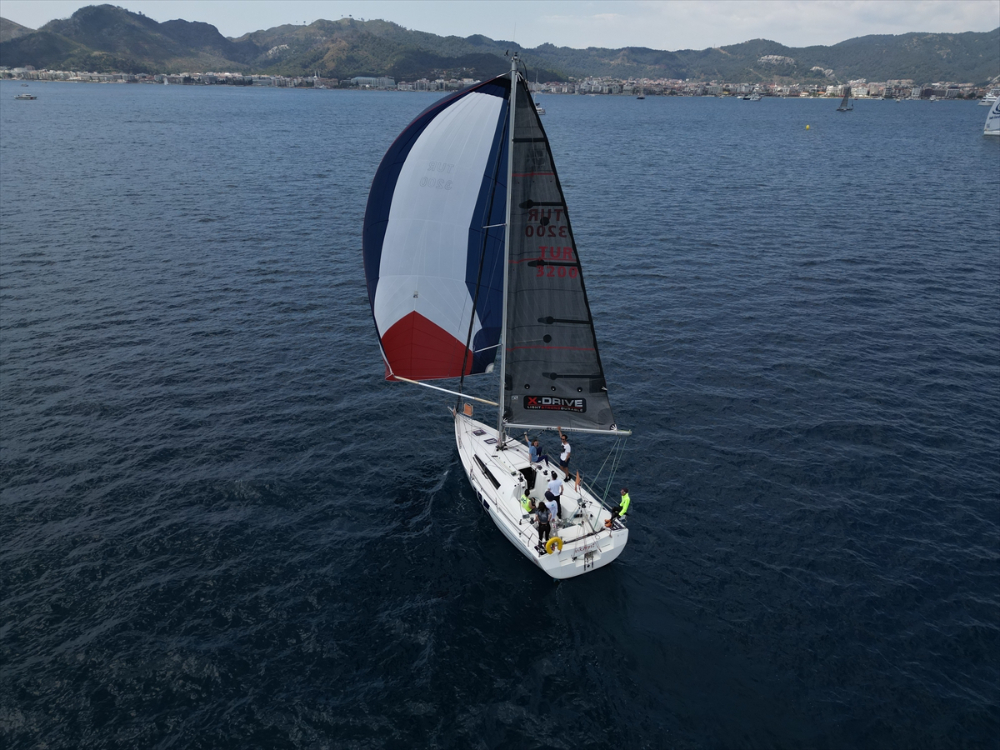Marmaris MIYC Kış Trofesi yat yarışları altıncı ayak mücadelesi tamamlandı