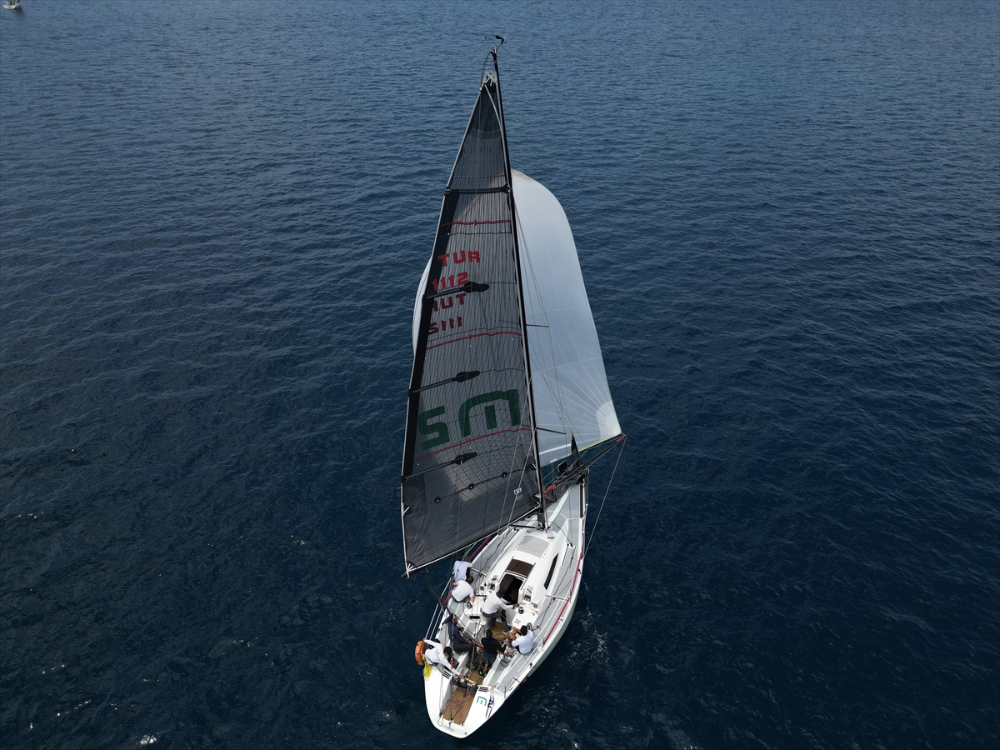 Marmaris MIYC Kış Trofesi yat yarışları altıncı ayak mücadelesi tamamlandı