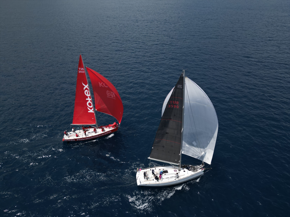 Marmaris MIYC Kış Trofesi yat yarışları altıncı ayak mücadelesi tamamlandı