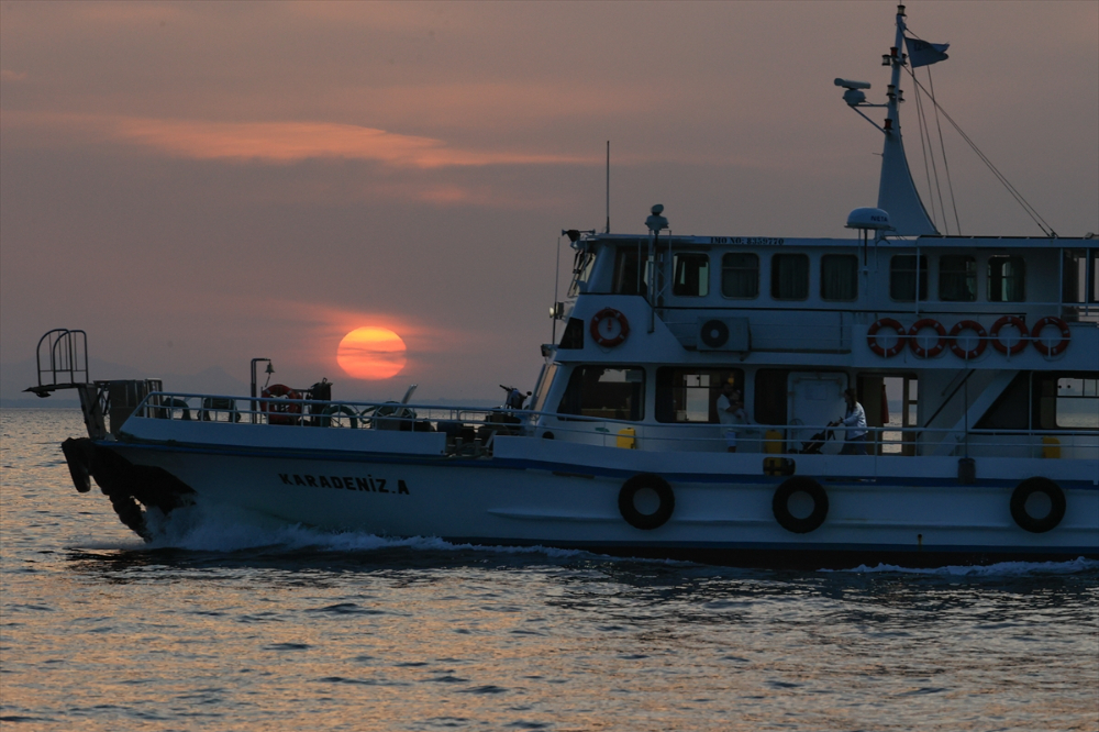 İzmir'de gün batımı