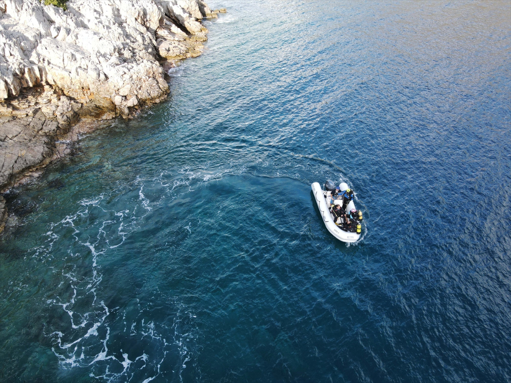 Göcek Körfezi'ne deniz çayırı ekimi yapıldı