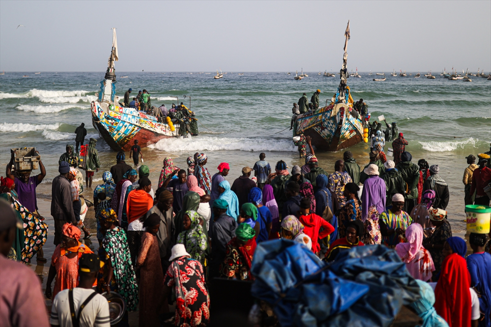 Senegal’de halkın geçim kaynağı ‘’balıkçılık’’
