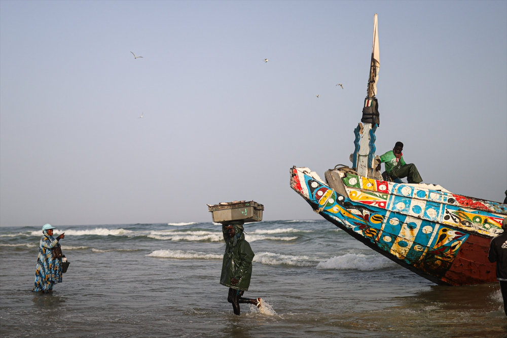 Senegal’de halkın geçim kaynağı ‘’balıkçılık’’