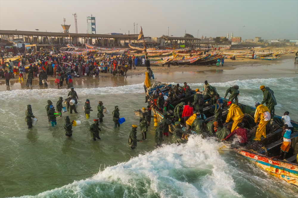 Senegal’de halkın geçim kaynağı ‘’balıkçılık’’
