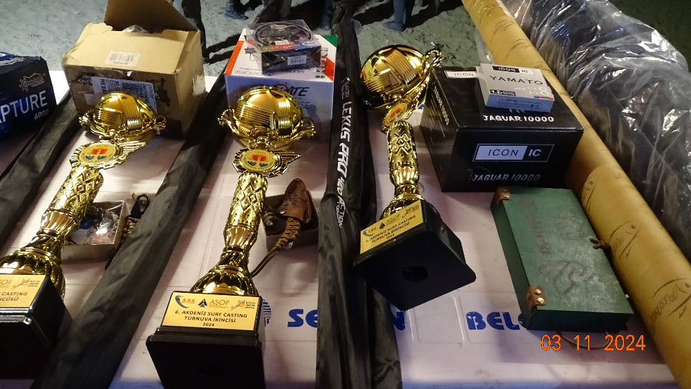 6. Akdeniz Surfcasting Turnuvası Sonuçlandı