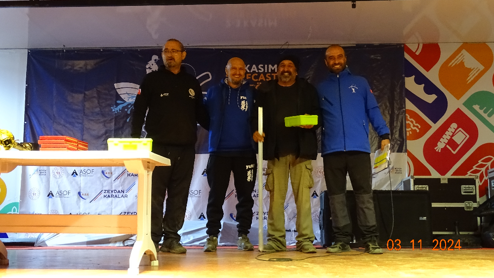 6. Akdeniz Surfcasting Turnuvası Sonuçlandı