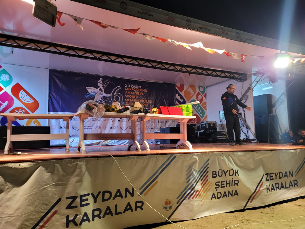 6. Akdeniz Surfcasting Turnuvası Sonuçlandı