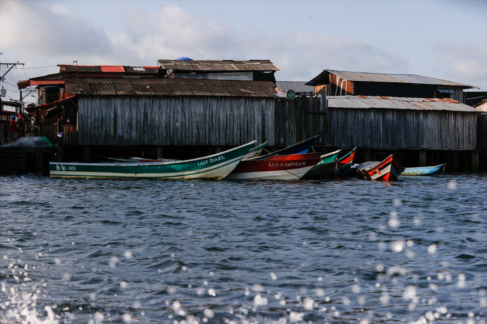 Kolombiya'nın zengin balıkçılık gelenekleriyle tanınan liman kenti Tumaco'da günlük yaşam