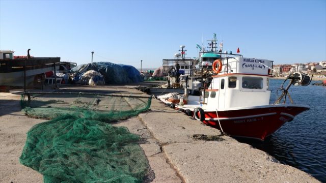 Tekirdağ'da balıkçılar yasağın bitmesinin ardından karides için ağ atacak