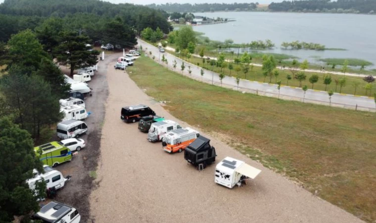 Bilecik'te "Geleneksel Kamp ve Karavan, Turna Balık Avı" etkinliği düzenlendi
