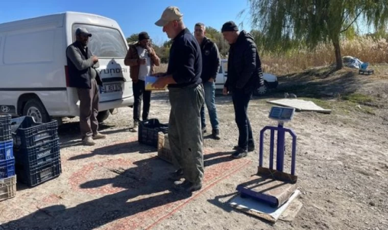 Beyşehir gölünde boy yasağına uymayanlara ceza yazıldı