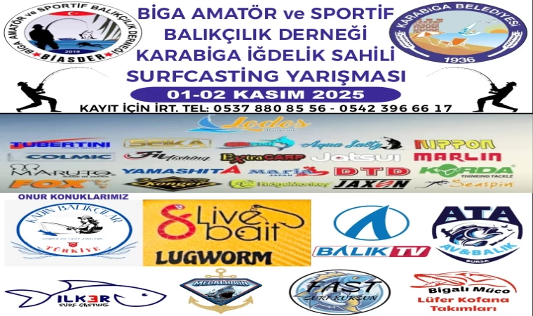 Çanakkale'de Surfcasting Fırtınası Esecek