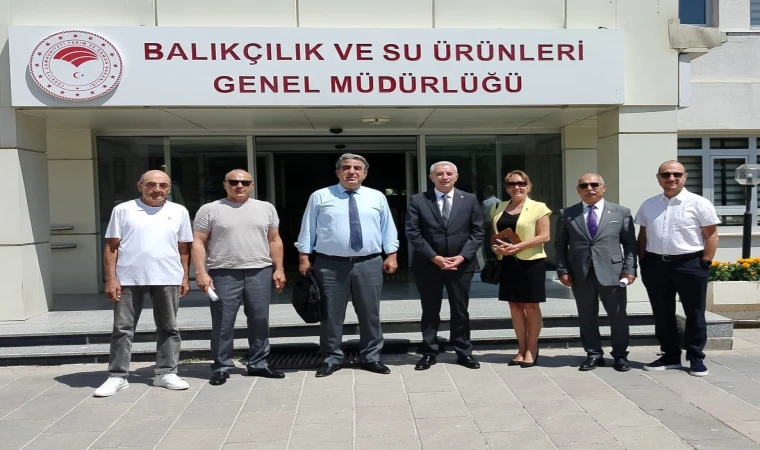 ASOF Olta Balıkçılığı Sorunlarının Çözümü için Genel Müdürlüğü Ziyaret Etti