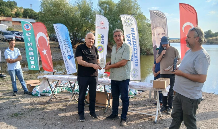 Kızılcahamam'da Sportif Balıkçılık ve Sıfır Atık için Yarıştılar