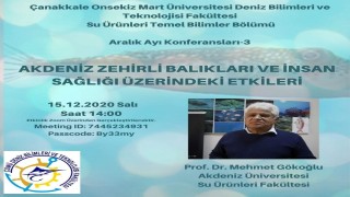 Aralık Ayının Üçüncü Konuğu Prof.Mehmet Gökoğlu