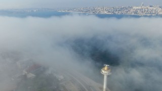Boğaz'ın Marmara girişinde yoğun sis