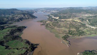 Çanakkale'nin içme suyunu karşılayan barajın yarısından fazlası doldu