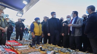 Kartal’da balıkçılara ziyaret