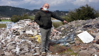 Kaçak dökülen moloz ve hafriyatlar, Tahtalı Barajı'nı kirletiyor iddiası