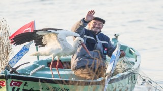 'Yaren Leylek' 10. yılda da Adem Amca ile buluştu