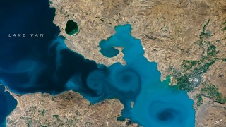 Van Gölü fotoğrafı NASA'nın yarışmasında birinci oldu