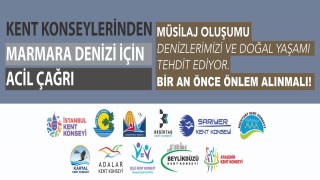 Kent Konseylerinden Marmara Denizi İçin Acil Çağrı