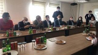 TBMM Müsilaj Araştırma Komisyonu Yenikapı Arıtma Tesisinde incelemelerde bulundu