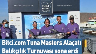 Tuna Masters Alaçatı Balıkçılık Turnuvası sona erdi