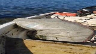 Beyşehir Gölü’nde ağla avlanan avcıya ceza